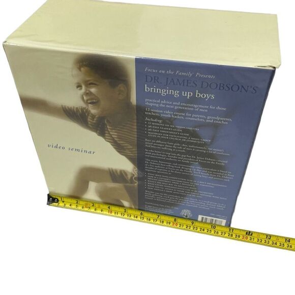 NWT Brining Up Boys by Dr.James Dobson Video Seminar VHS Set - Picture 14 of 15
